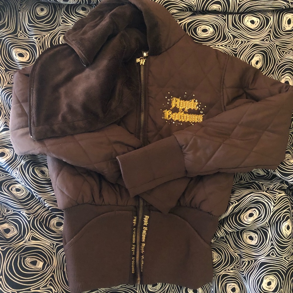 Apple Bottoms Jacket, zip up hood XL - Picture 8 of 8